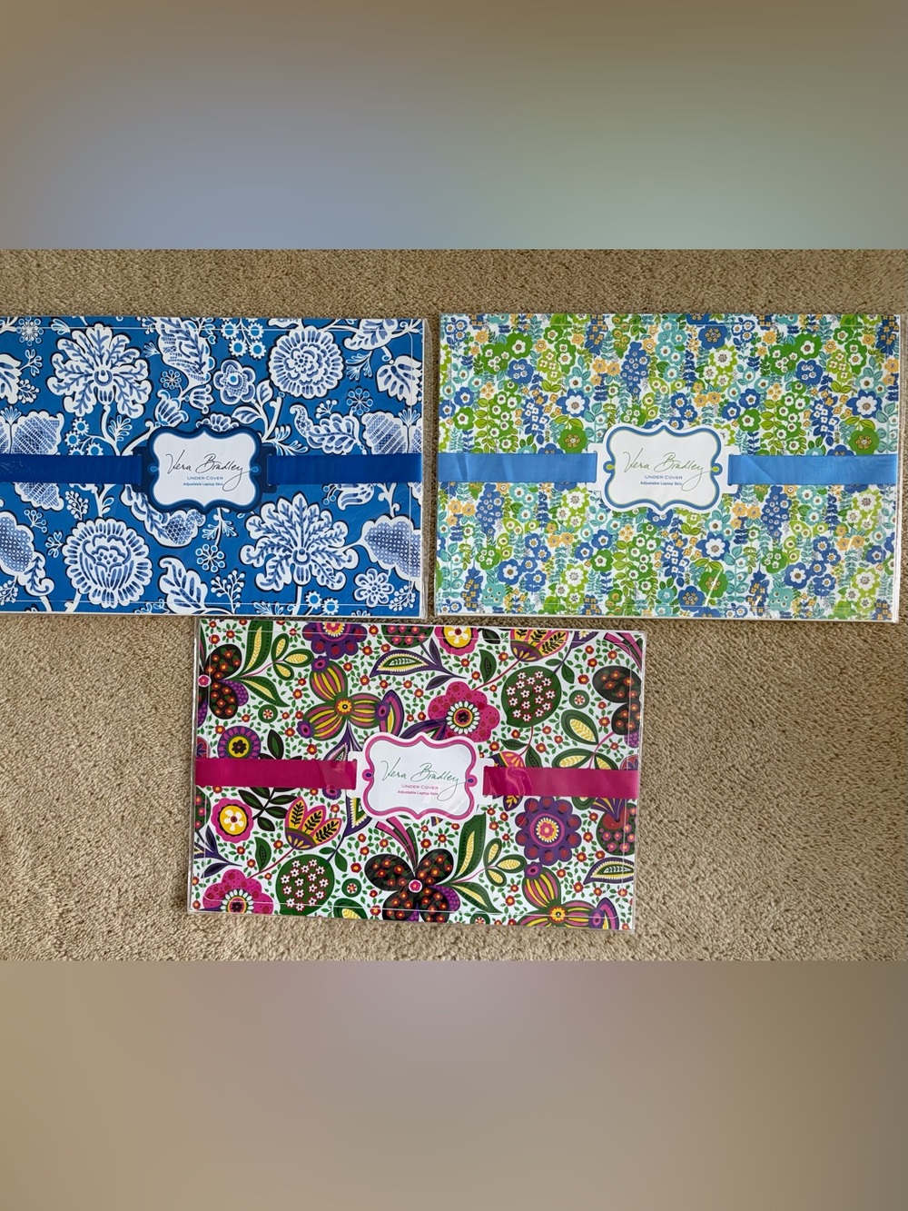 Vera Bradley Laptop Skins - Set of 3